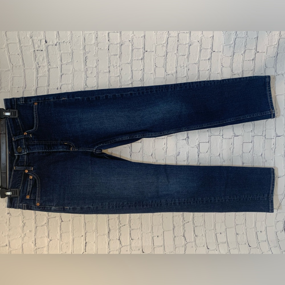 *Sold*Gap Vintage Slim high Rise Womens Jeans 29/8R  Waist Rinsed Dark Wash